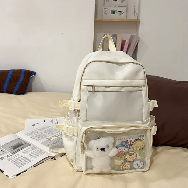 Clear Front Multi-Pocket Backpack Kalsten
