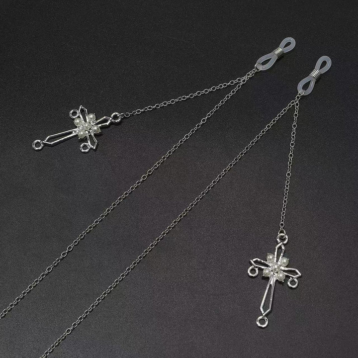 Cross Pendant Chain Earrings Kalsten