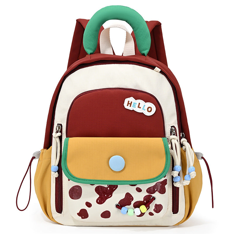 Children's Adorable Character-Themed Mini School Backpack