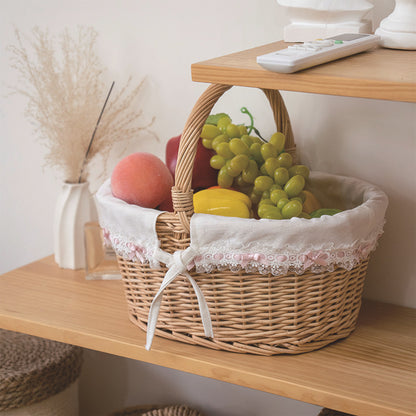 Handmade Woven Storage Basket Acalora