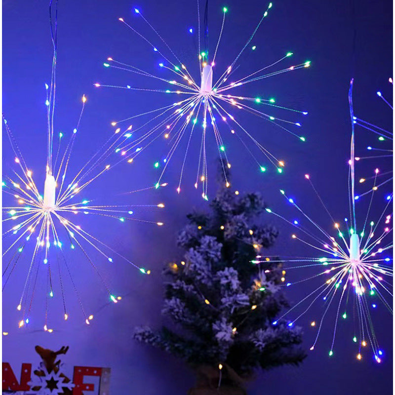 Hanging LED Starburst Fiber Optic Pendant Lights Kalsten