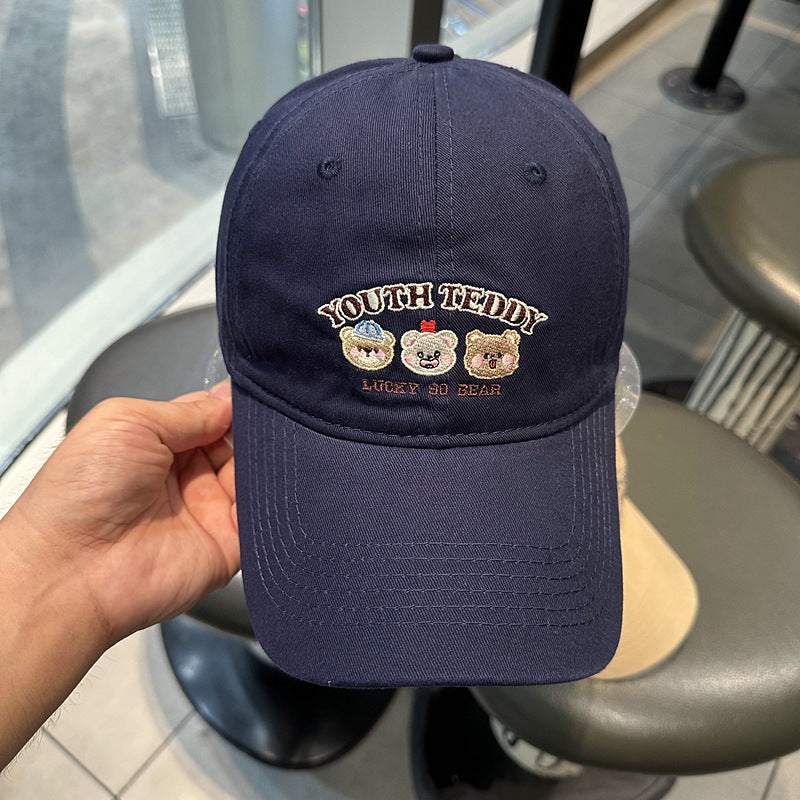 Unisex Embroidered Character Cap Kalsten