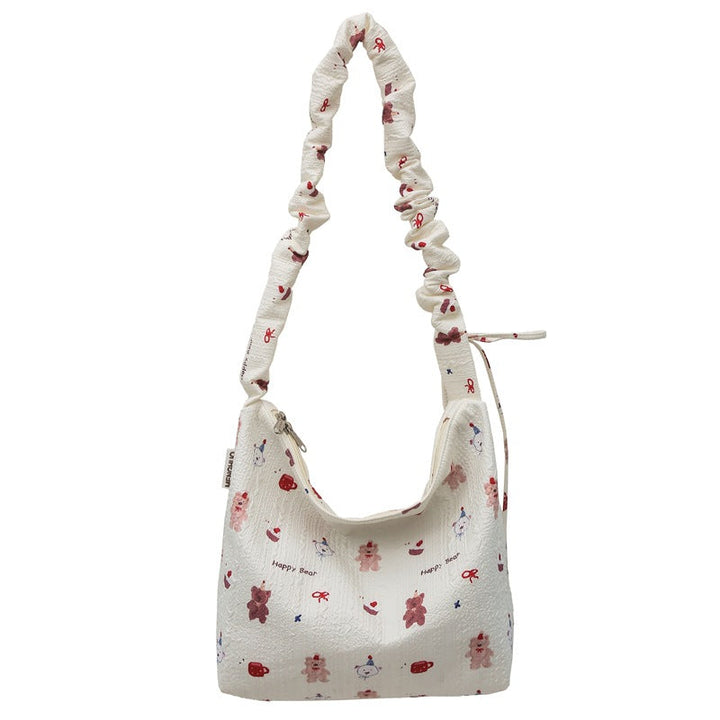 Playful Character-Themed Hobo Bag Kalsten