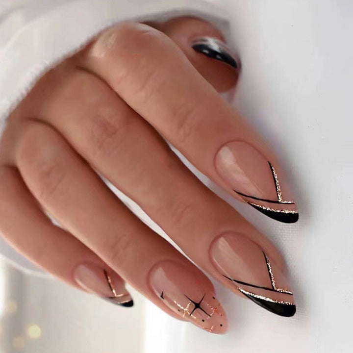 Elegant Press-On Nail Art Design Kalsten