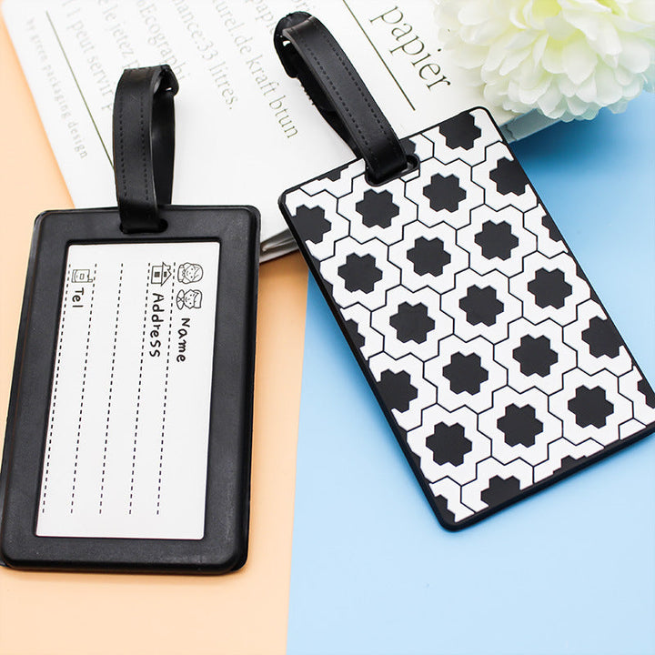 Unisex Geometric Pattern Luggage Tag Kalsten