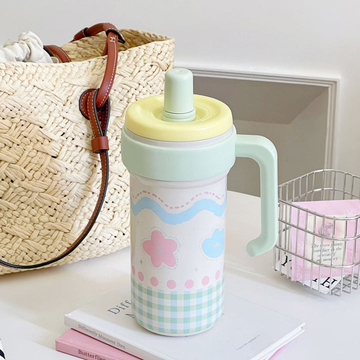 Women's drinking container with cheerful cat design Kalsten