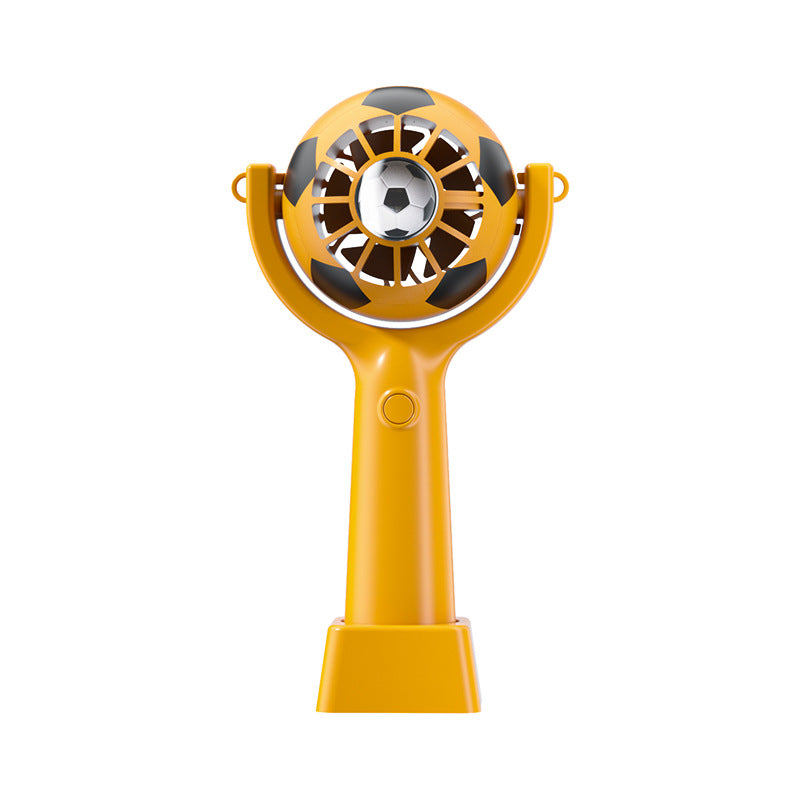 Women Portable Soccer Design Hand Fan Kalsten