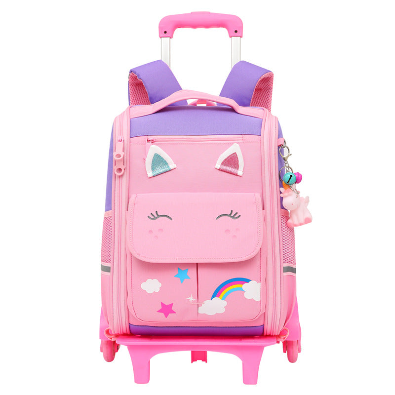 Rollable school backpack with cute animal design Kalsten