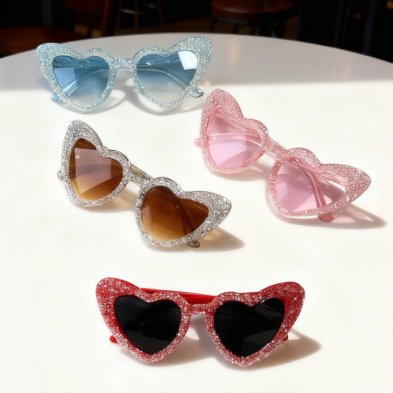 Sparkling Heart-Shaped Sunglasses Kalsten