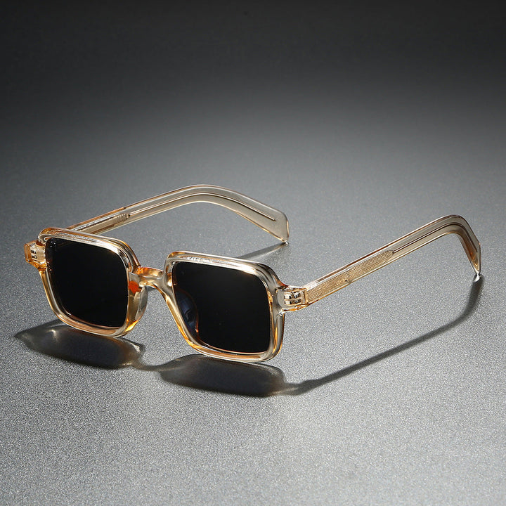 Ladies fashionable sunglasses in elegant square design with wide temples Kalsten