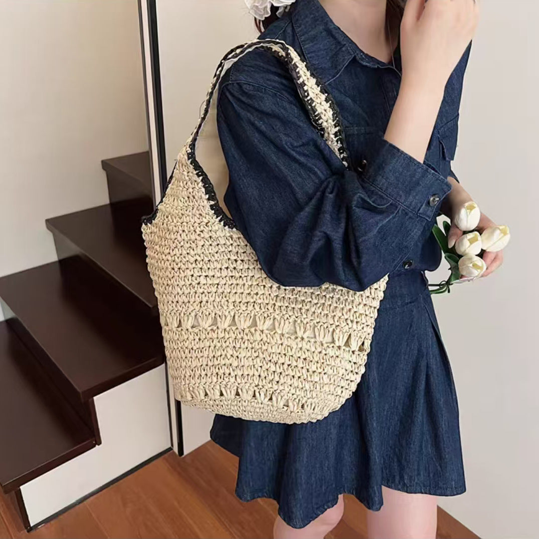 Macrame Beach Bag in Elegant Boho Design Kalsten