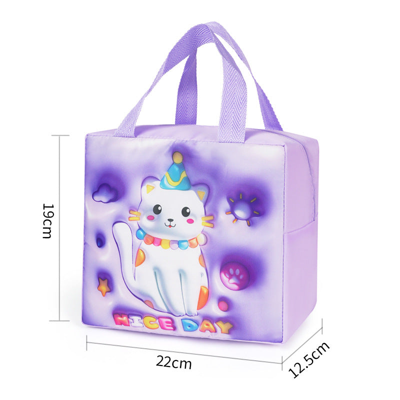 Cooler bag with playful cat design Kalsten