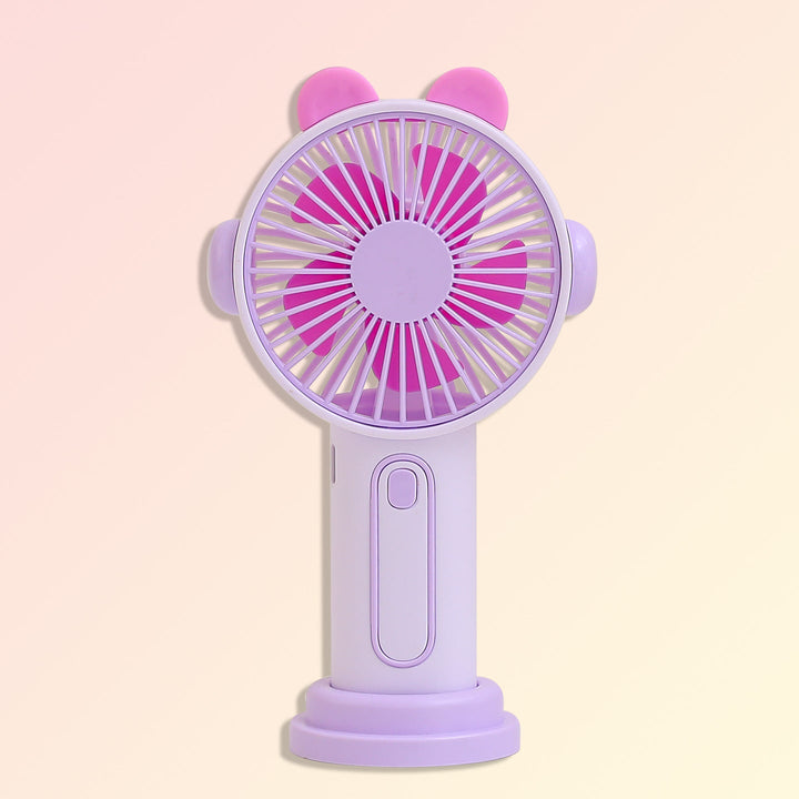 Women Portable Mini-Fan with Colorful Ears Kalsten