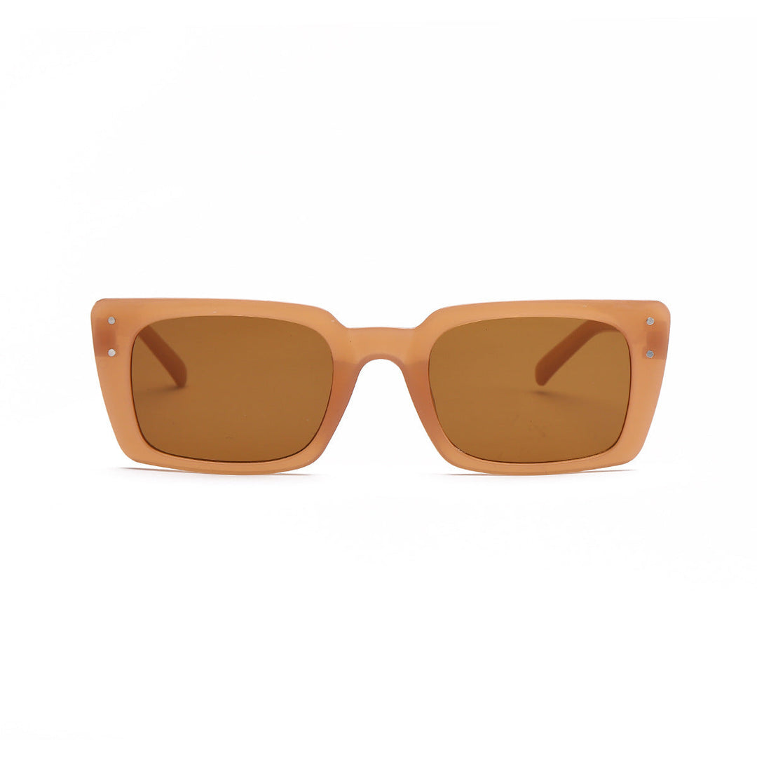 Women square sunglasses with animal print Kalsten