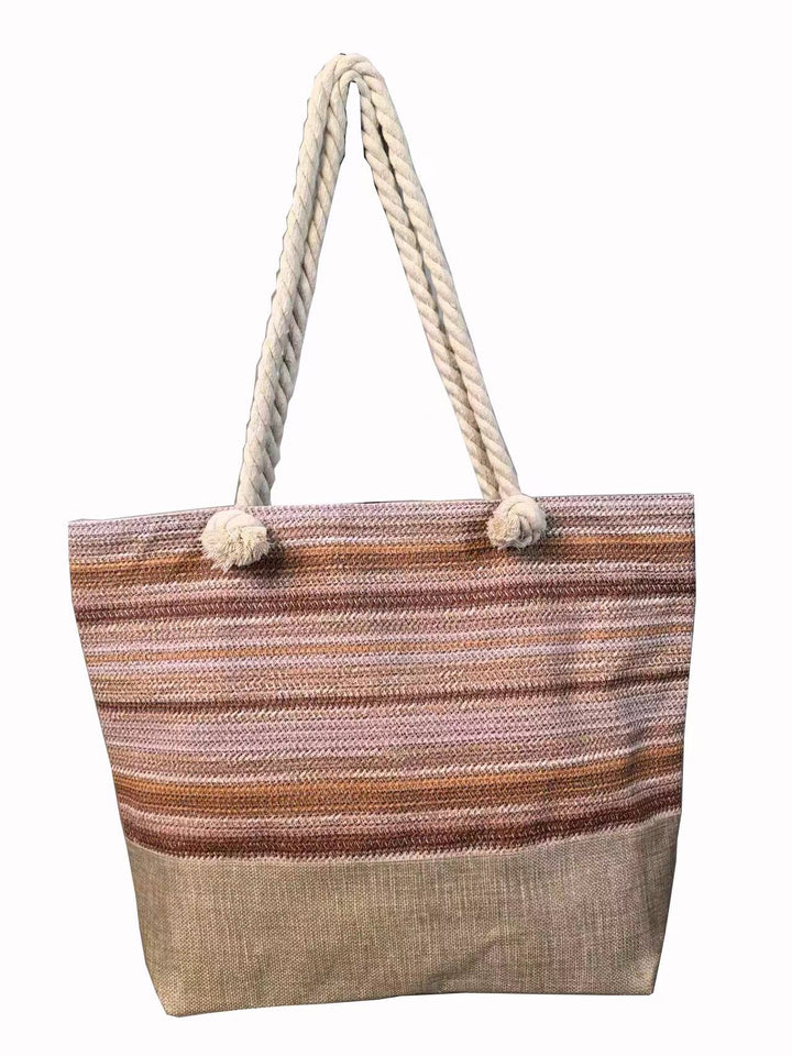 Large beach bag with braided handles Kalsten