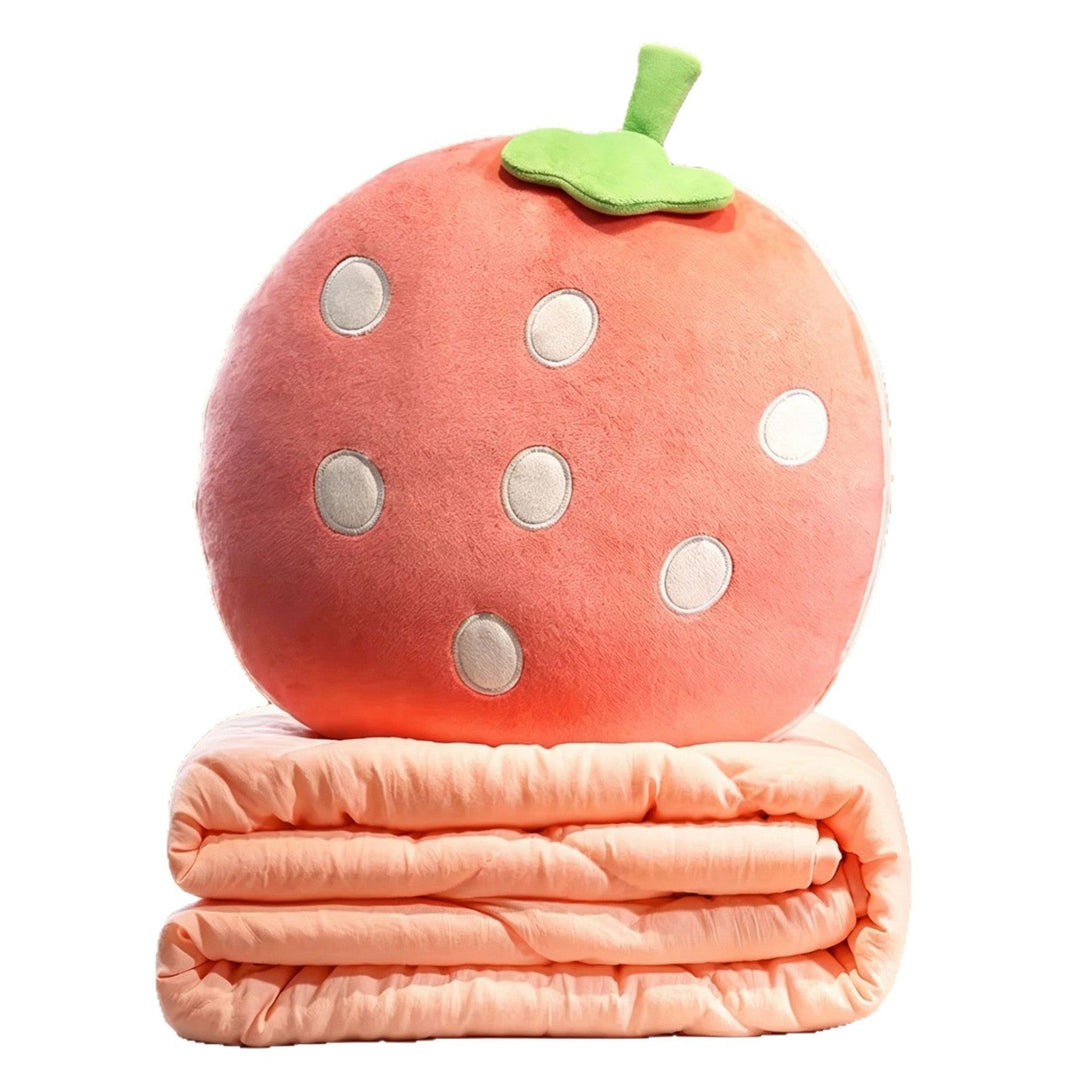 Plush pillow in fruity design Kalsten