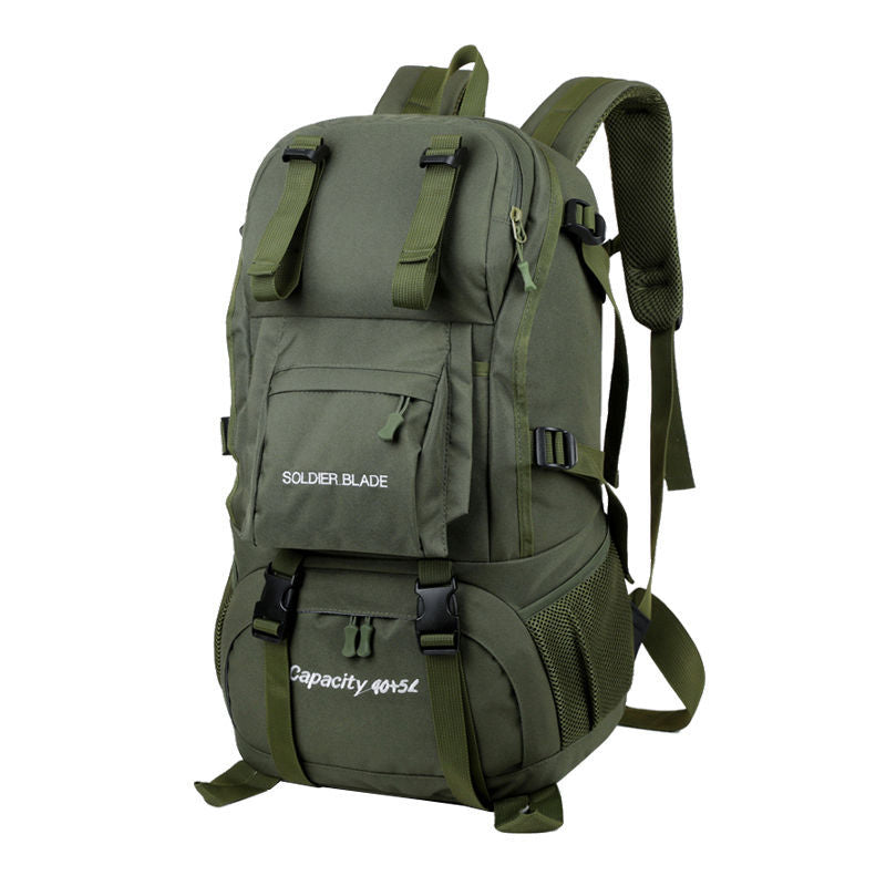 Outdoor backpack with integrated drinking system and versatile compartments Kalsten