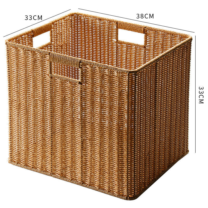 Unisex Spacious Storage Basket made of Woven Natural Material Kalsten