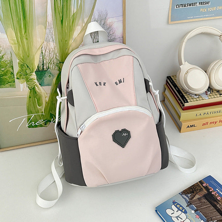Multi-Pocket Lightweight School Backpack