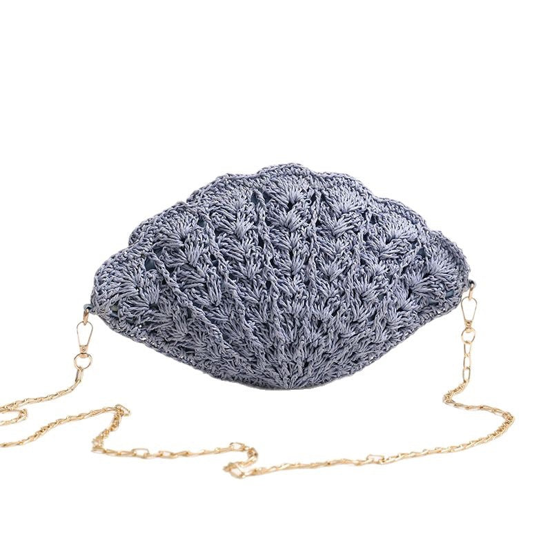 Elegant Clutch Bag in Shell Design Kalsten