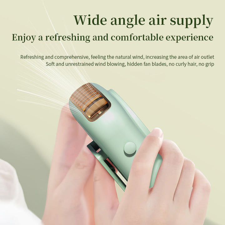 Unisex Portable Digital Rechargeable Hanging Fan Kalsten