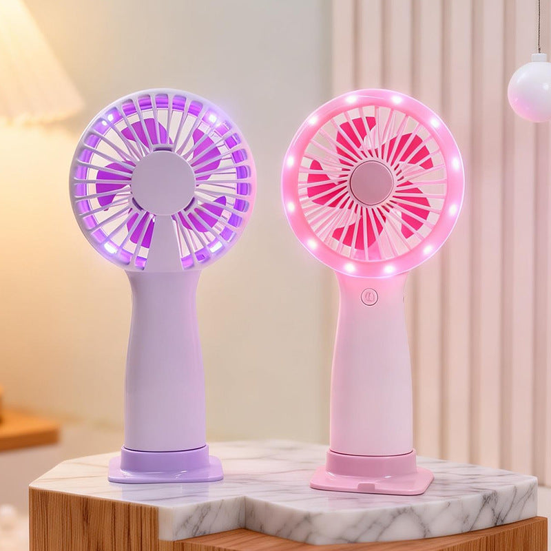 Women's Hand Fan with LED Lighting Kalsten
