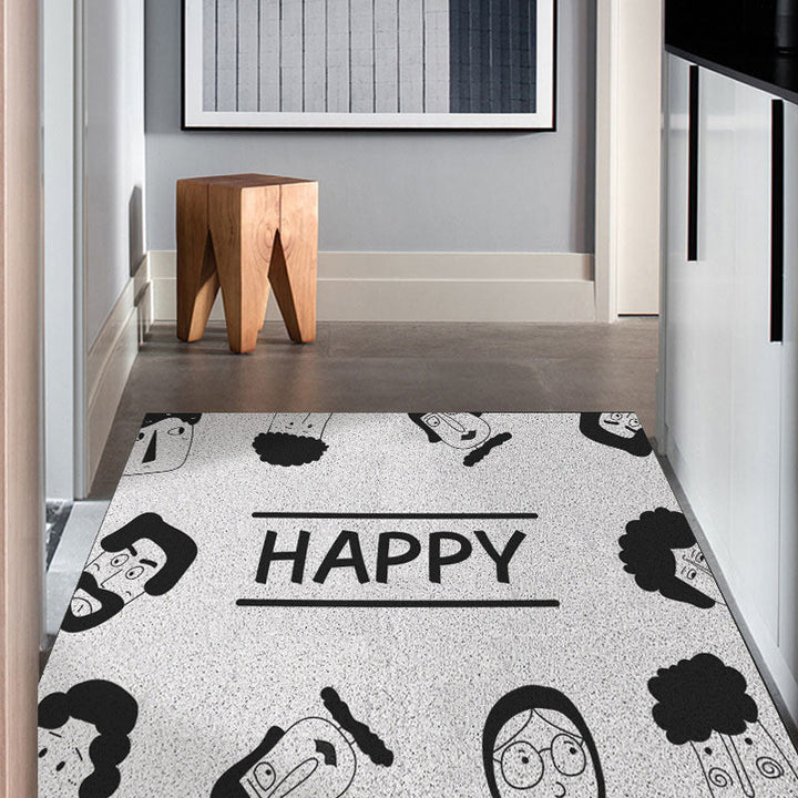 Whimsical Welcome Door Mat Kalsten