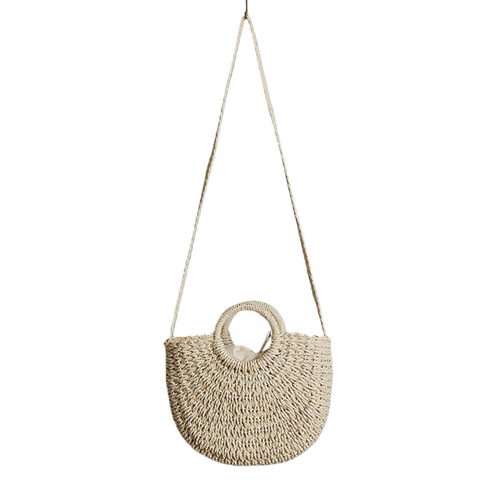 Handcrafted straw bag Kalsten