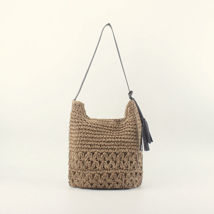 Handcrafted Hobo Bag Made of Natural Material Kalsten