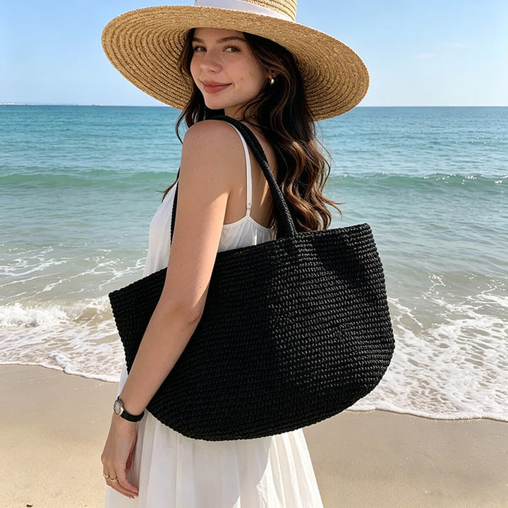 Handcrafted Beach Bag Made of Natural Material Kalsten