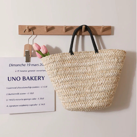 Large basket bag with sturdy handles Kalsten
