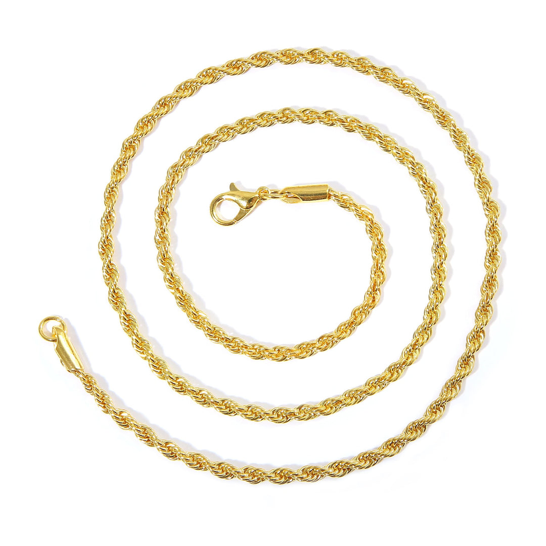 Twisted Rope Chain Necklace Kalsten