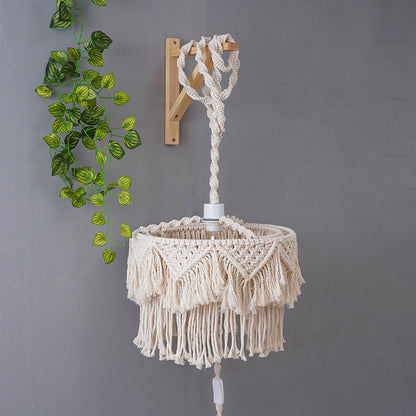Macramé Pendant Light Shade Acalora