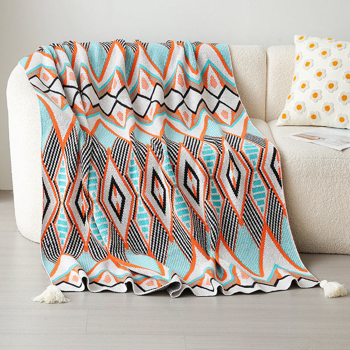 Women's decorative bedspread made of high-quality microfiber with unique design Kalsten