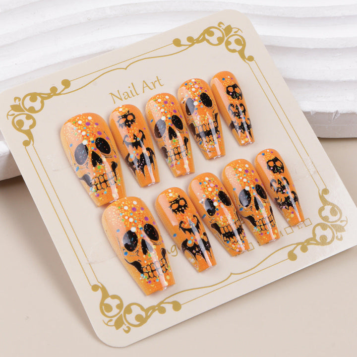 Halloween-Themed Glitter Nail Art Set Kalsten