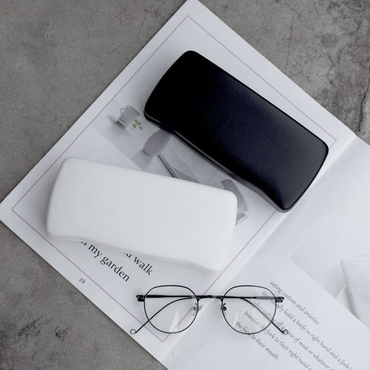 Sleek Leather Eyeglasses Case Kalsten