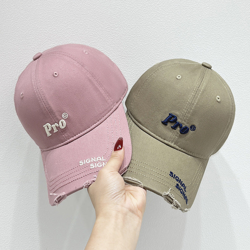 Women's Casual Distressed Baseball Cap Kalsten