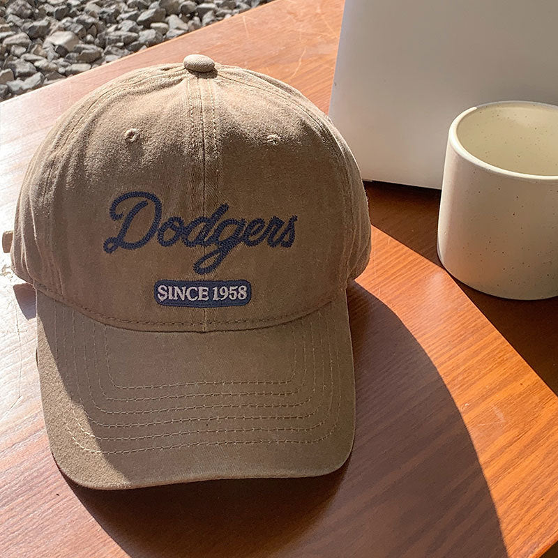Women's Vintage-Inspired Cotton Baseball Cap Kalsten