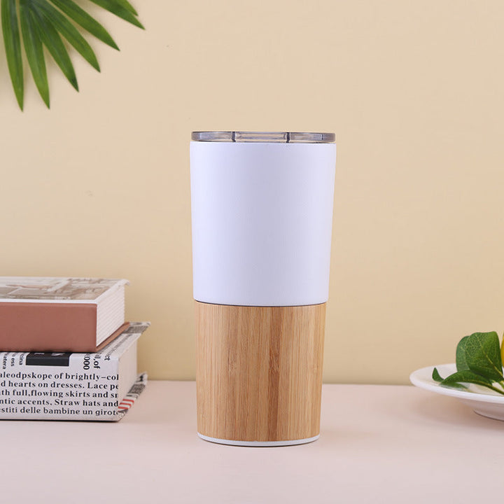Women eco-friendly coffee mug with bamboo look Kalsten