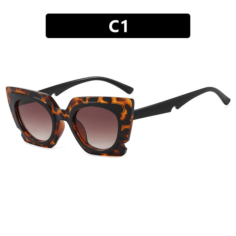 Women's oversized sunglasses with extravagant frame and UV protection Kalsten