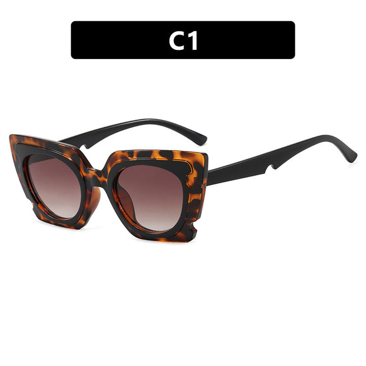 Women's oversized sunglasses with extravagant frame and UV protection Kalsten