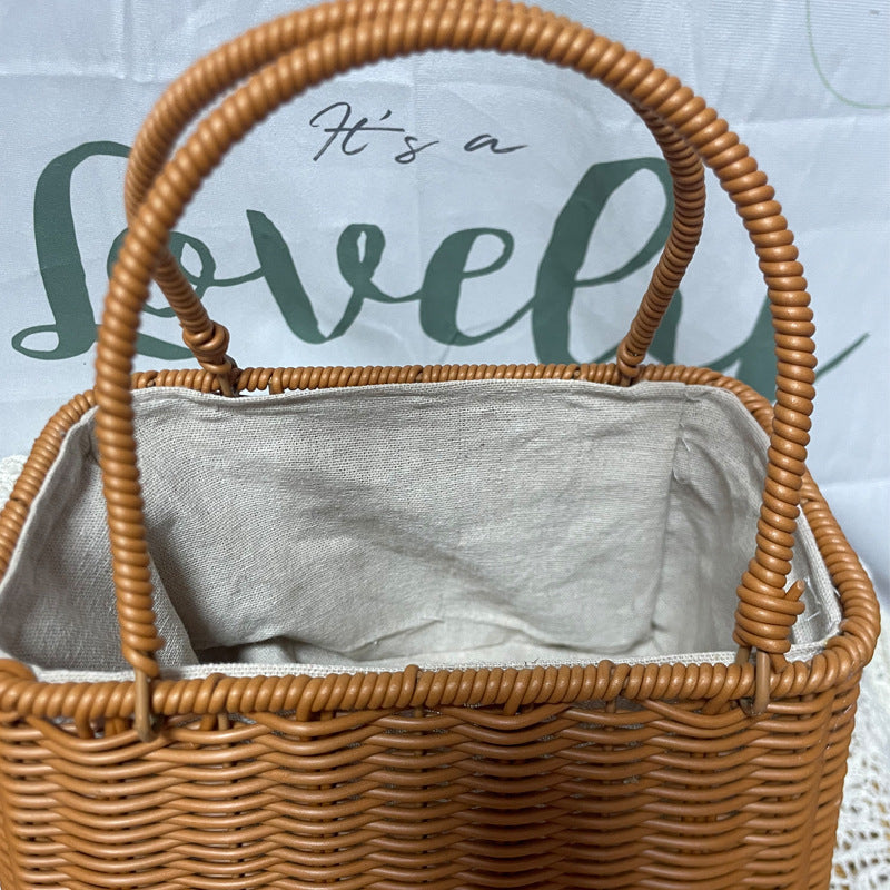 Women Handcrafted Basket Bag Kalsten