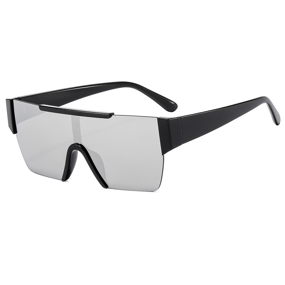 Ladies Sporty Oversized Sunglasses with Modern Protective Frame Kalsten