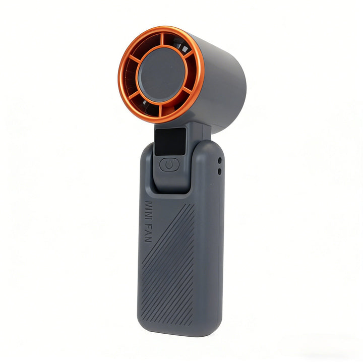 Women's Portable Mini Handheld Fan with USB Charging Function and Digital Display Kalsten
