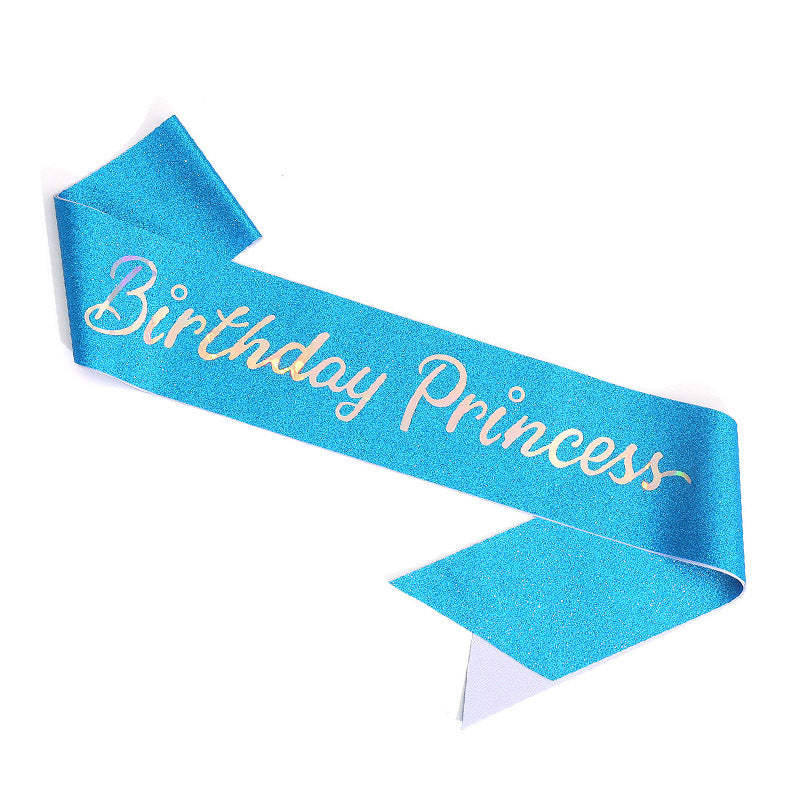 Women's Glittering Birthday Sash Kalsten