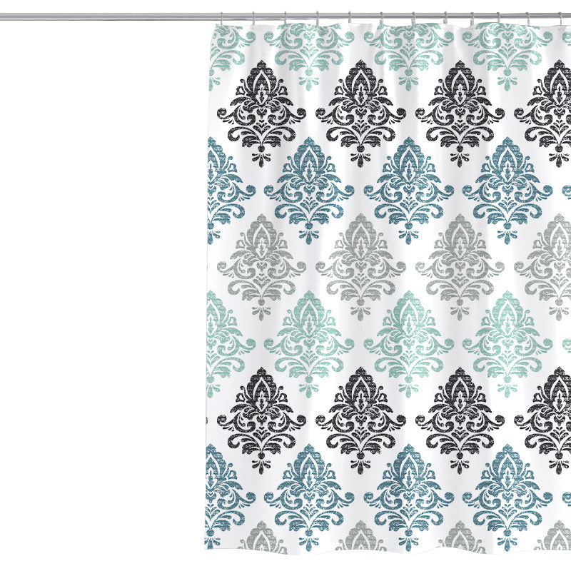 Women's Elegant Damask Shower Curtain Kalsten
