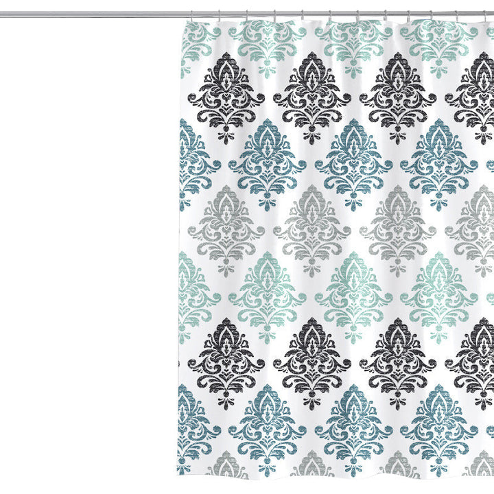 Women's Elegant Damask Shower Curtain Kalsten