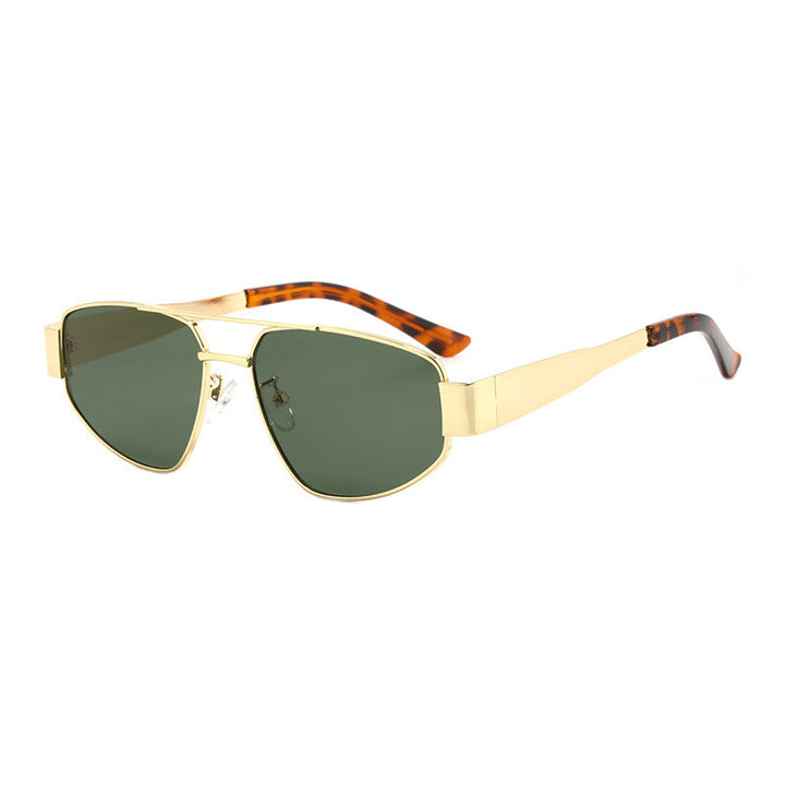 Men's Aviator-Style Metallic Sunglasses Kalsten