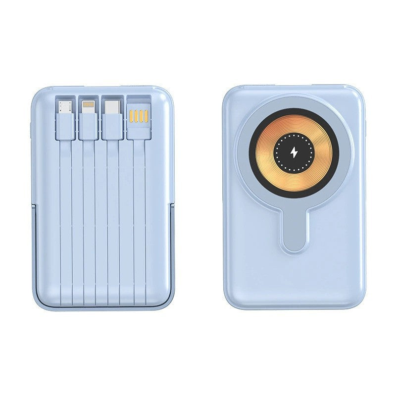 Portable power bank with multifunctional charging cables Kalsten