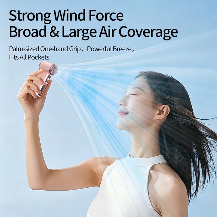 Women Portable Mini Fan with Power Bank Function Kalsten